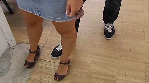 Grabación bajo las faldas