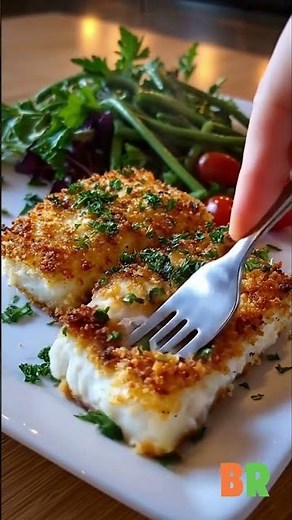 Baked Halibut with Lemon-Garlic Mayo