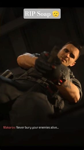 Soap Died Like a Hero . #cod #gaming #shorts