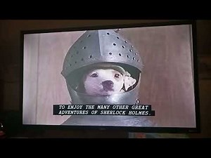 Closing To Wishbone: The Hound Of The Baskervilles 1997(?) VHS