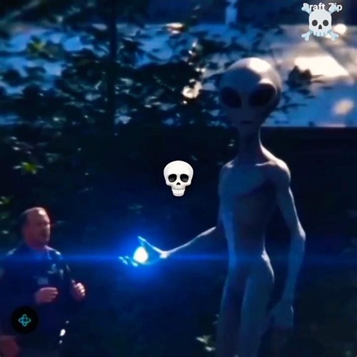 The Secret Gift: What Did the Alien Give Them? 🌲✨#alian #viral #