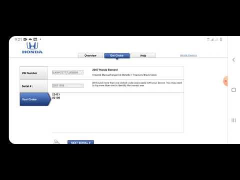 100% EFECTIVO.. CODIGO GRATIS PARA RADIOS HONDA. CUALQUIER MODELO.. Código perdido.