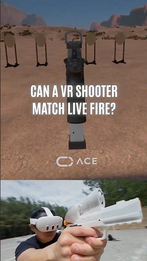 Ace VR Comparison #acevr #vrshooter #competitionshooting