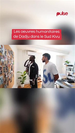 Dadju parle de ses oeuvres humanitaires dans le Sud Kivu. #congo #pulsecongo #congolaise🇨🇩