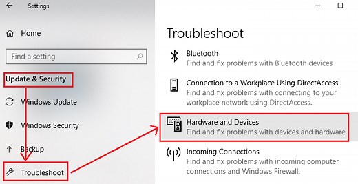 Windows doesn’t have a network profile for this device