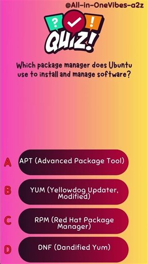 Which package manager does Ubuntu use to install and manage software?