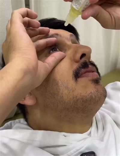 Do you always miss when putting eye drops? This device fixes that@ Save this video and share it with someone who needs it.” | Dr. Ahmed Sawaf | Facebook