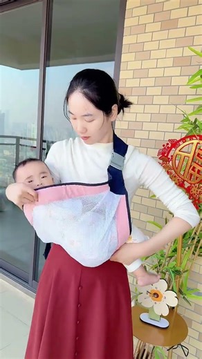 My mother-in-law bought me this baby carrier because she felt sorry for me taking care of my twins