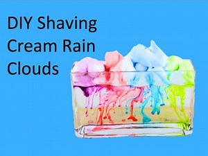 170K views · 286 reactions | Shaving cream colorful rain clouds!...