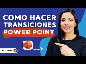 Cómo CREAR TRANSICIONES en PowerPoint - ✨Haz presentaciones diferentes💻