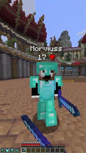 Random Sword PvP duel #minecraft #pvp #clips