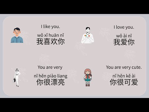 50 Basic Chinese Dating Phrases You Must Know|Basic Chinese Vocabularies| Level 1