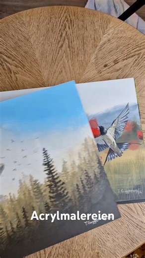 Und das mit Acryl 😳 #malen #art #shorts