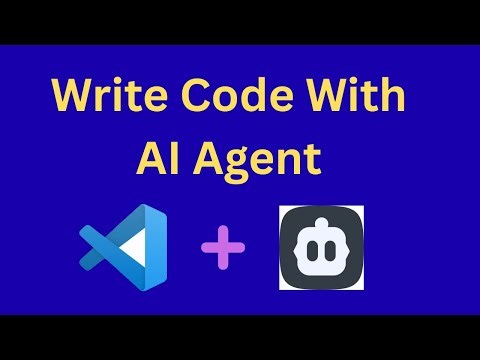 Write Code with AI Agent in VS Code | Cline for Beginners