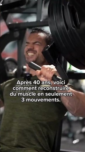 Le secret pour construire du muscle après 40 ans #musculation #transformation #fitness
