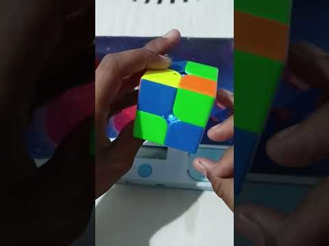2x2 Cube FAST Solve in Easy Way 🔥 l Super Fast 2x2 Cube Tutorial 🧩 | Easy Logic + Speed Tricks