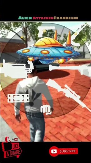 Alien attacked franklin