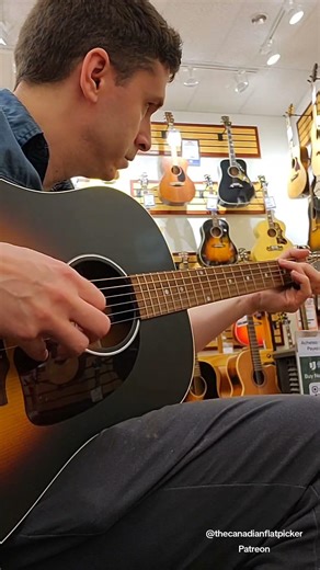 Arkansas Traveler on a J-45 Satin. #normanblake #bluegrass #acoustic #gibson