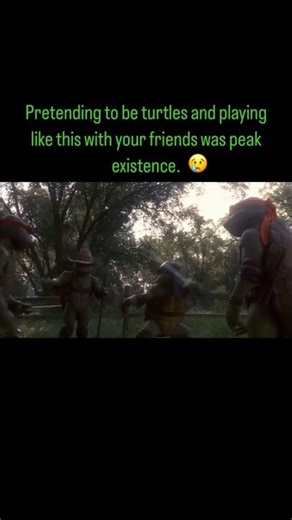 Shellback | Imagination was the best entertainment back then. Tag who you used to play turtle training with! #tmnt #playing #nastalgia #remeberwhen... | Instagram