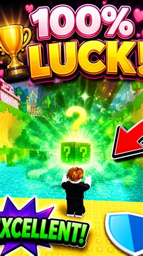 999T Kick Power! 😱 Breaking Every Lucky Block in Roblox#Viral #RobloxChallenge