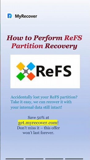 Recover ReFS Data Like a Pro! 🔥 Step-by-Step Partition Recovery! #datarecovery #refs