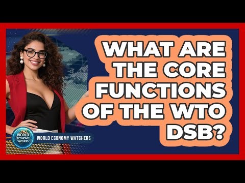 What Are the Core Functions of the WTO DSB?