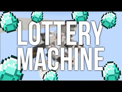 Minecraft Lottery Machine - Redstone Gambling Device