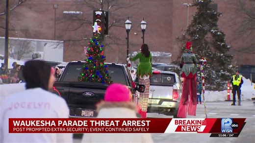 Police arrest suspect over threatening Waukesha Christmas parade post