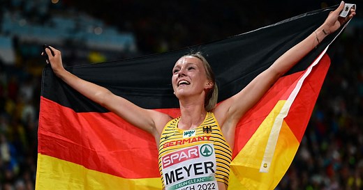 Silber über 3000 m Hindernis! Meyer bringt Olympiastadion zum Toben