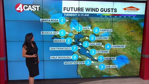 SF Bay Area weather Tuesday, March 24, 2026