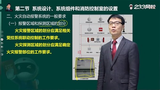 108.火灾自动报警系统的设计、系统组件和消防控制室设计（二）