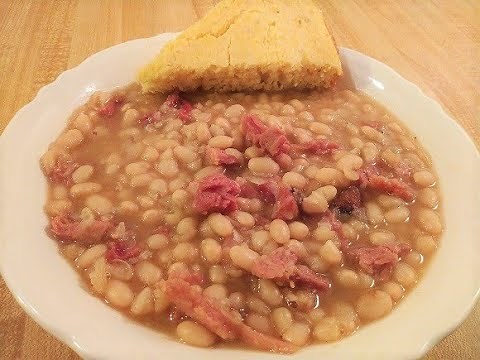How to Cook Navy Beans with Ham Hocks 👨‍🍳🍖🍲