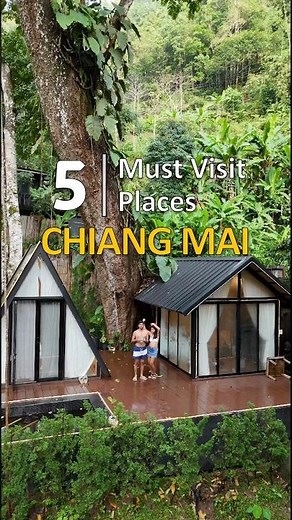 Top 5 places to visit in Chiang Mai Thailand!