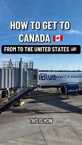 How To Get To Canada From The United States Without Flying Internationally. 🇨🇦🇺🇸 #canada #canadian #canadatravel #niagarafalls #niagarafallscanada #unitedstates #internationaltravel #usa #usatravel #travel #traveltipsandtricks #traveltips | Blogionista Travels