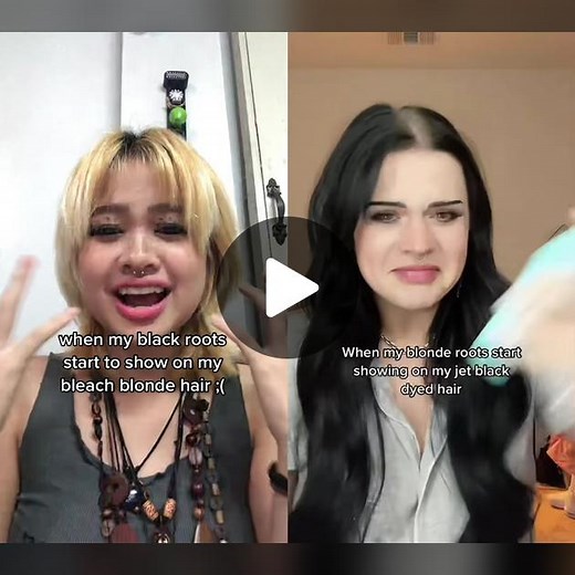 Blonde Hair with Black Roots: Styling Tips and Ideas