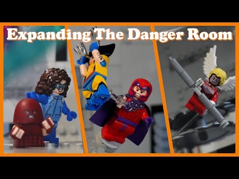 I Expanded My Lego X-Men Danger Room (Custom Lego Build/MOC Overview)