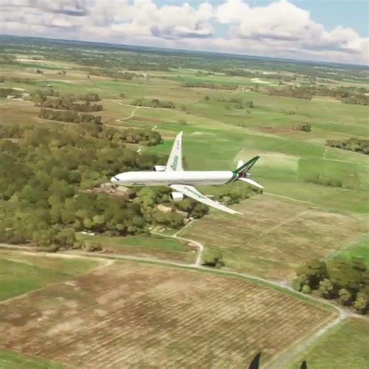 Realistic ATC Communications During Perfect Landing #flightsimulator #aviation #shorts
