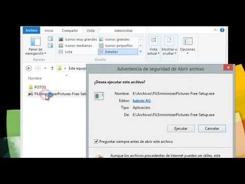 COMPRIME TUS FOTOS en Windows con Fileminimizer