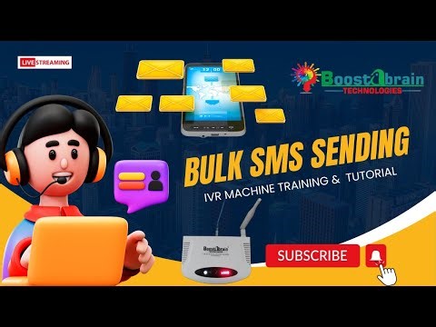 IVR System Bulk Message Features Tutorial | IVR Tutorial | Ho to send bulk Message with clint name