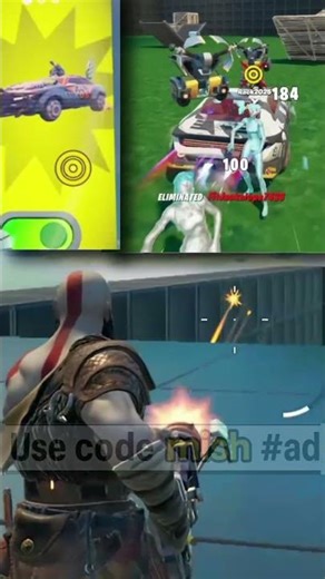 NEW MYTHIC CAR in 1v1 With Every Gun Fortnite! 🚗💨 SECRETS UNLOCK! #Shorts