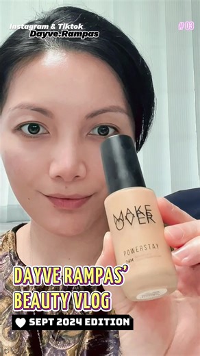 MAKE OVER Powerstay 24H Foundation: Review & Application