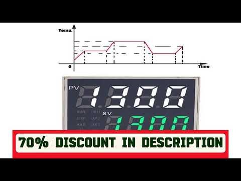 A must-have product! Digital programmable temperature curve thermostat Temperature and timer 2 in