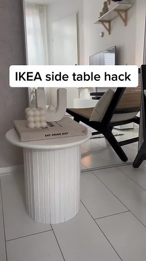 Creative IKEA Side Table Hack DIY for Home Decor