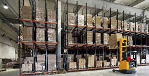 [Hot Item] Double Deep Pallet Racking for Warehouse Storage.