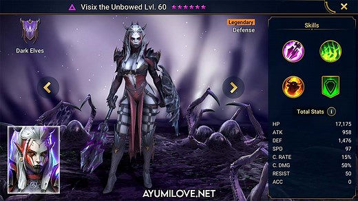 Visix the Unbowed | Raid Shadow Legends - AyumiLove