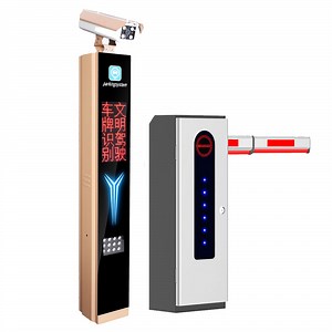 [Hot Item] Ankuai Lpr Automatic Boom Barrier Gate Parking Barrier System Camera