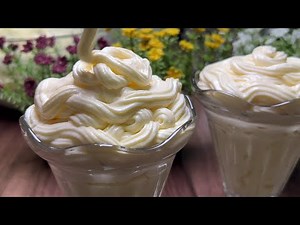 Creamy orange dessert in 5 minutes! no baking, no oven