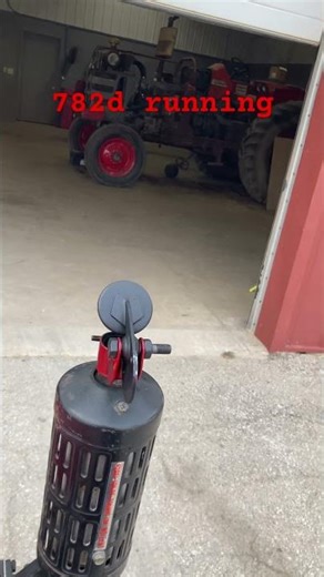 782d running #internationalharvester #cubcadet #gardentractor #diesel