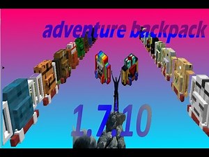reviewmod 1.7.10 el mejor mod de mochilas adventure backpack