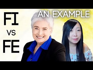 A SIMPLE Fi vs Fe EXAMPLE | Introverted & Extraverted Feeling Cognitive Functions | ENFP Enneagram 7